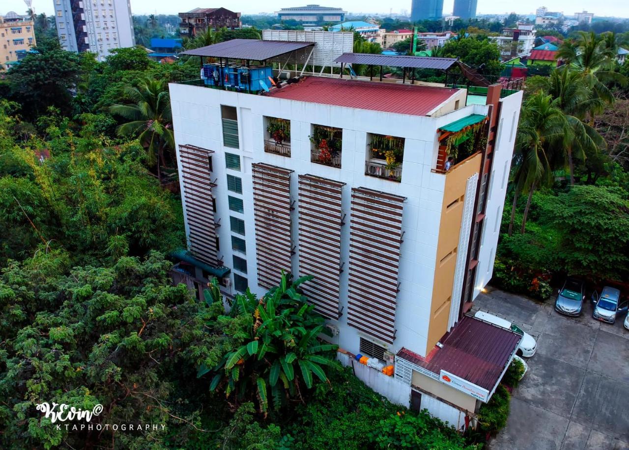 Green Paradise Hotel ヤンゴン エクステリア 写真